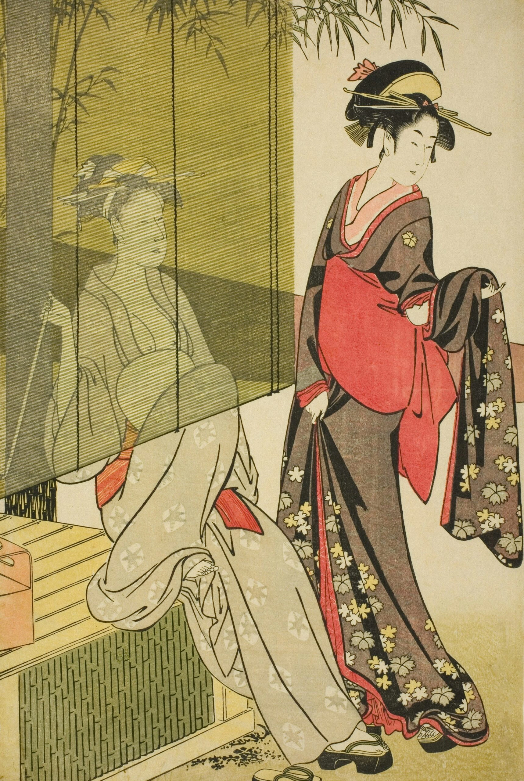 浮世繪中的和服：傳統、美麗與京都的活遺產